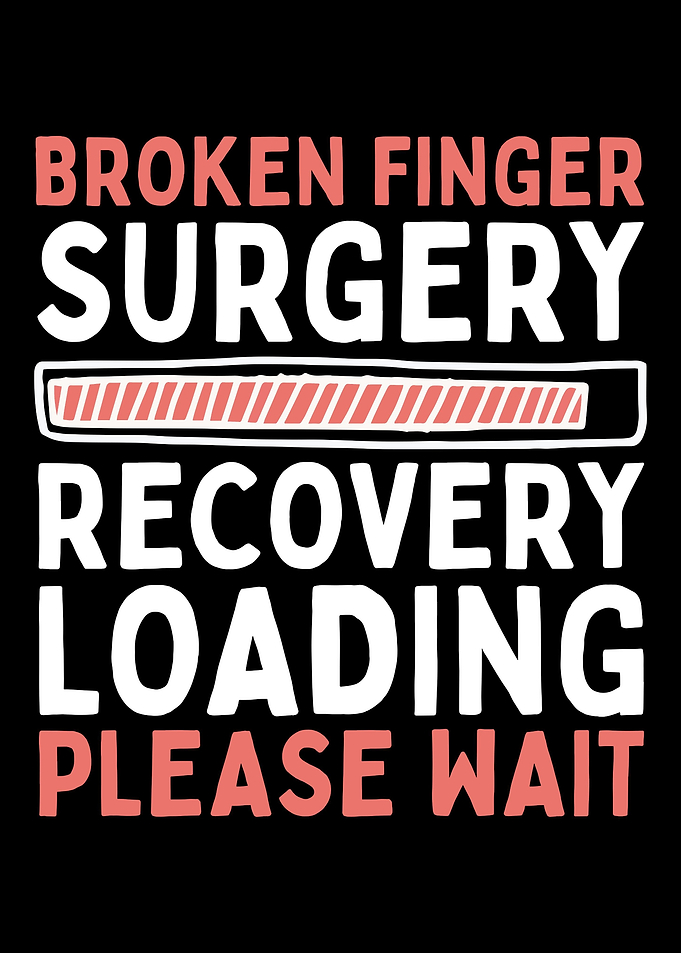 Broken Finger Fractured