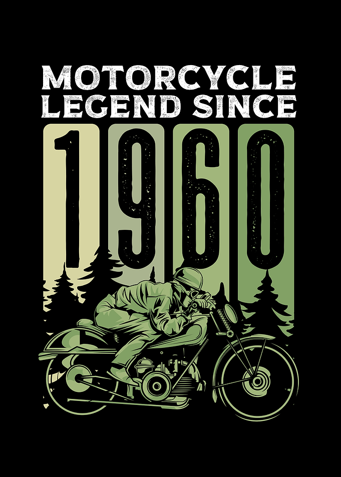 Motorcycle legend 1960