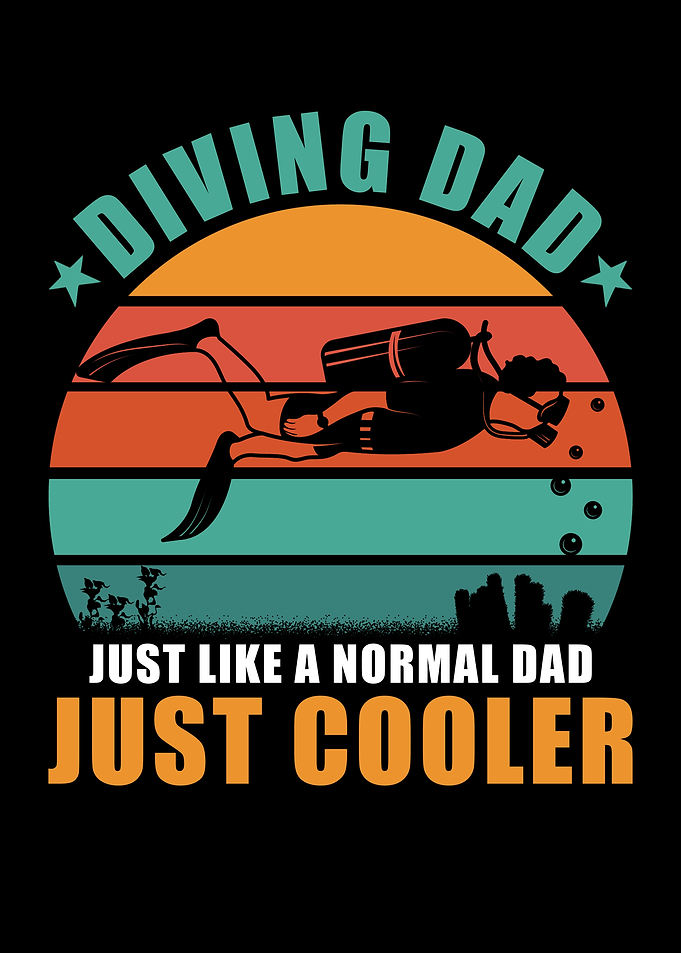 Diver Dad like a normal