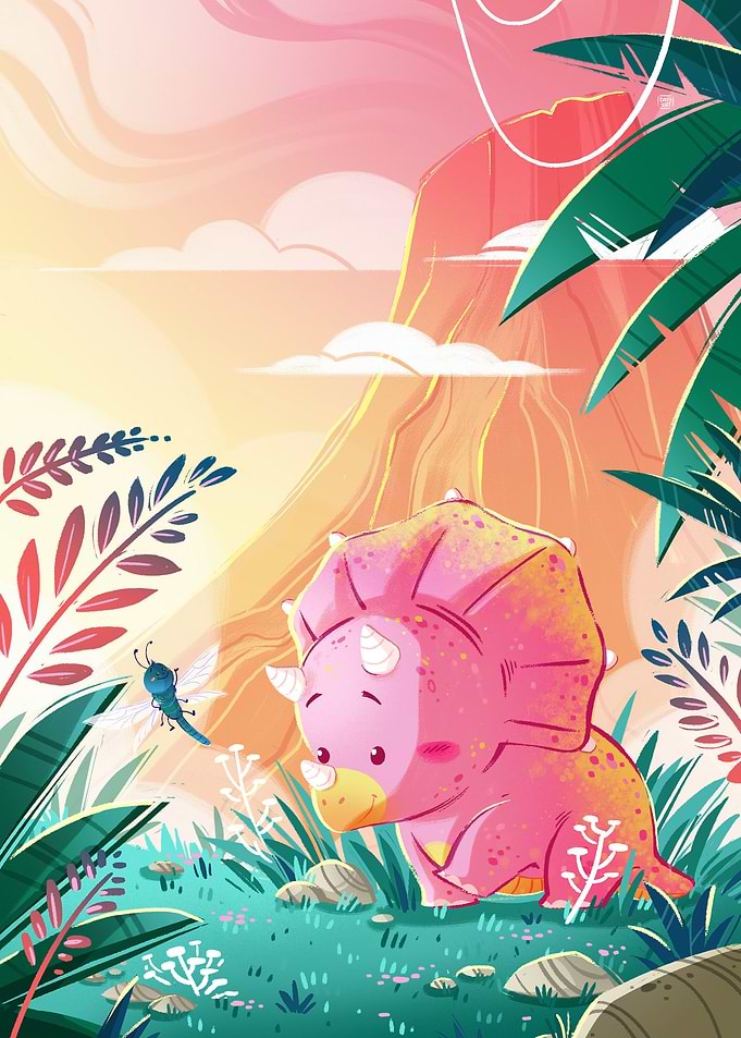 Pink Dinosaur