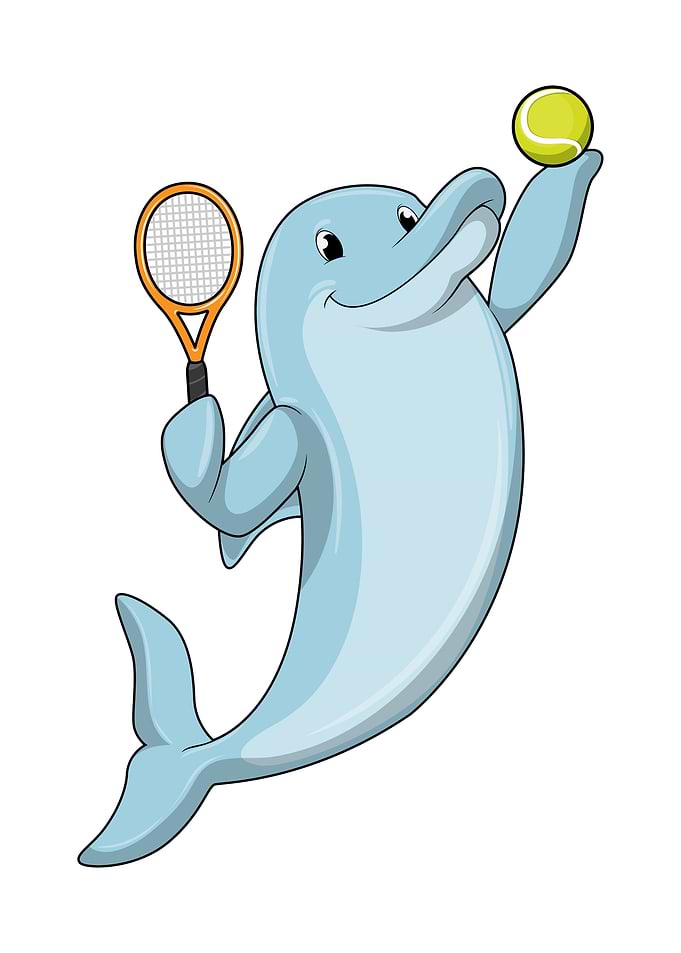 Dolphin Tennis Tennis ball