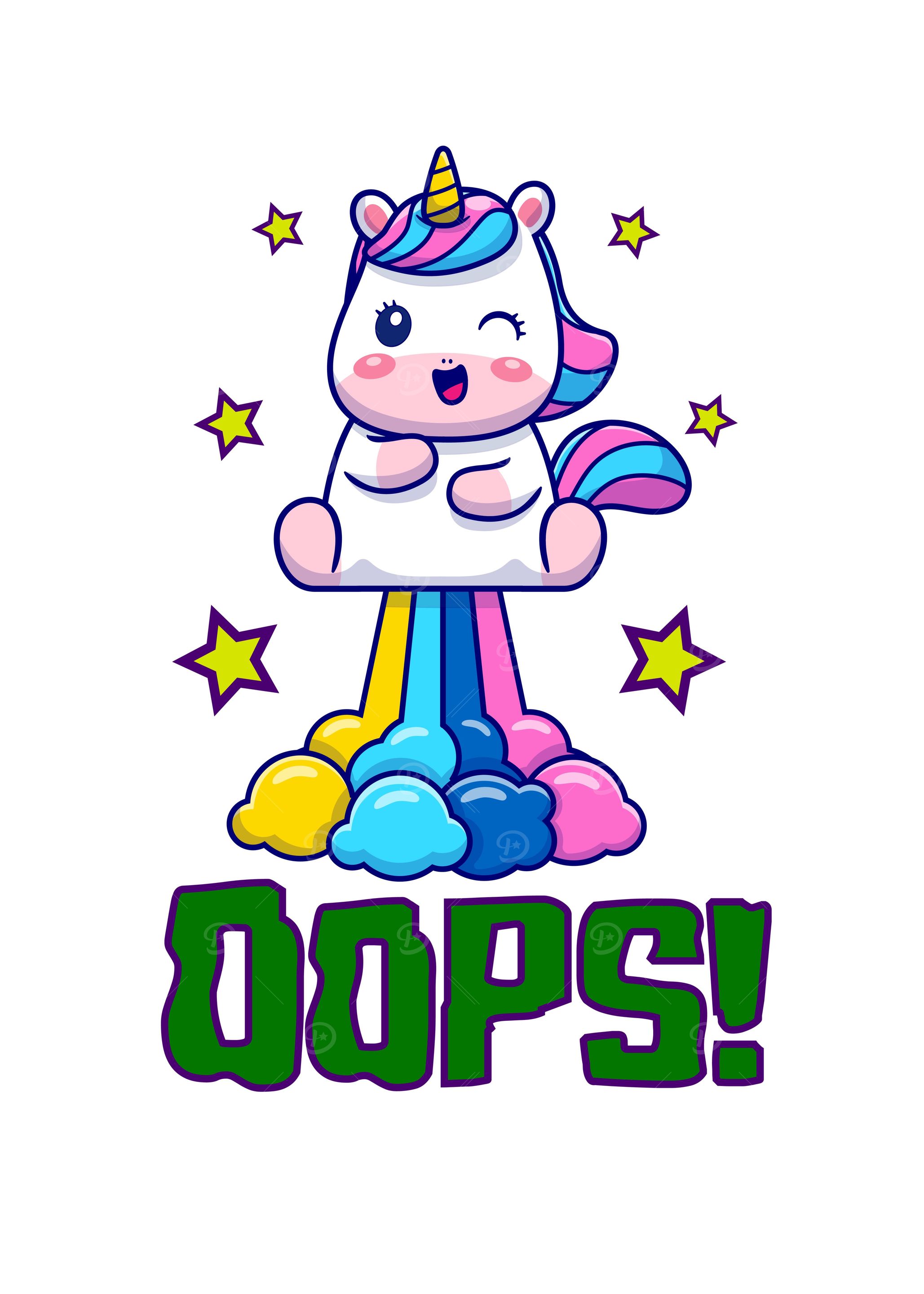 Oops Unicorn