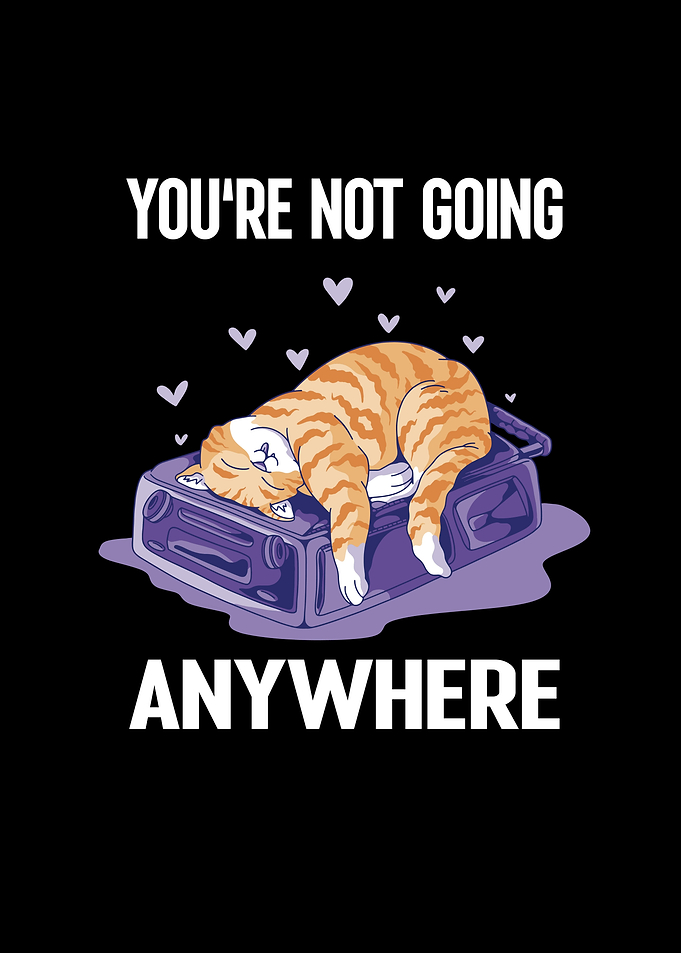Youre not Going Anywhere