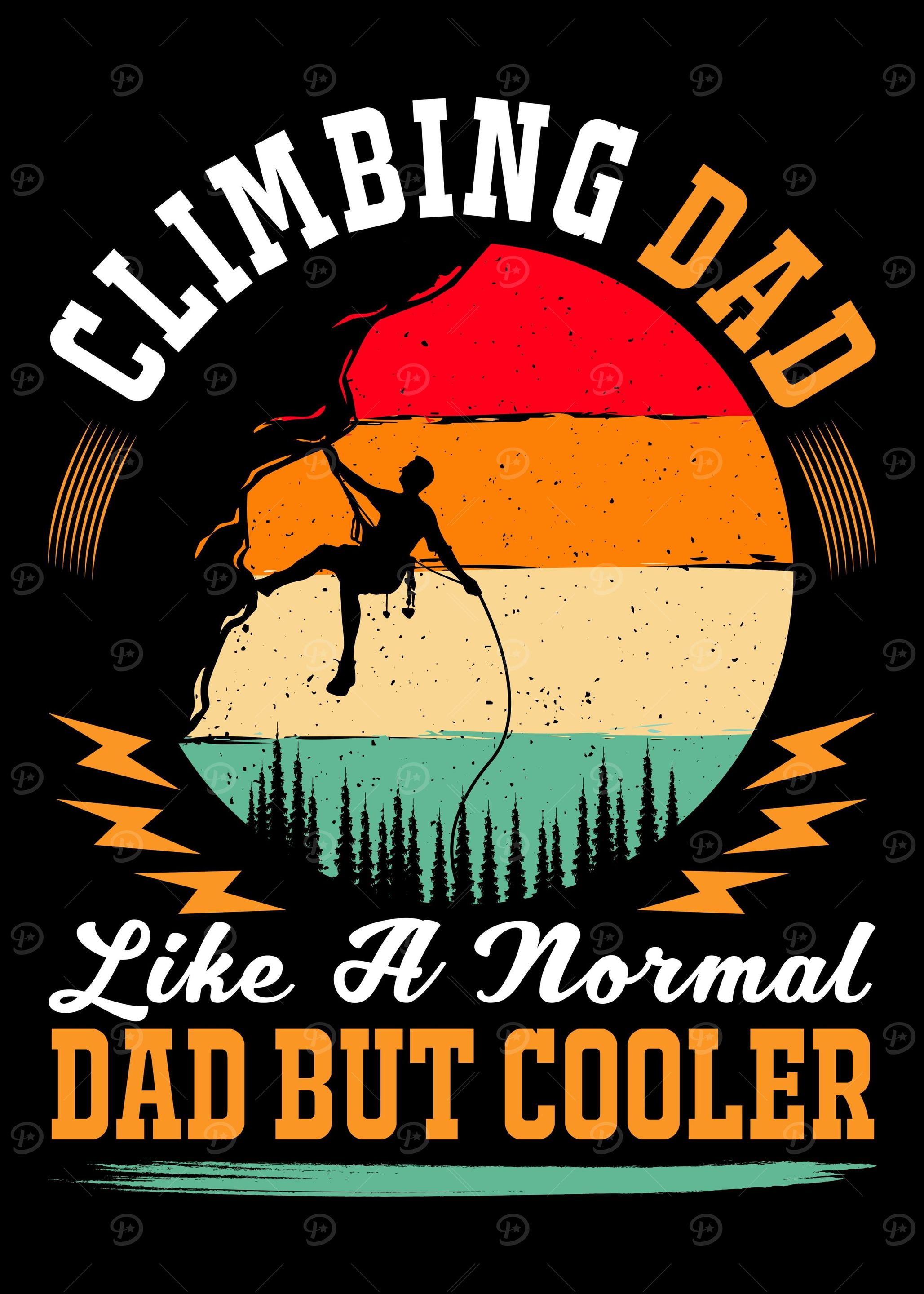 Climbing Dad Mountaineer