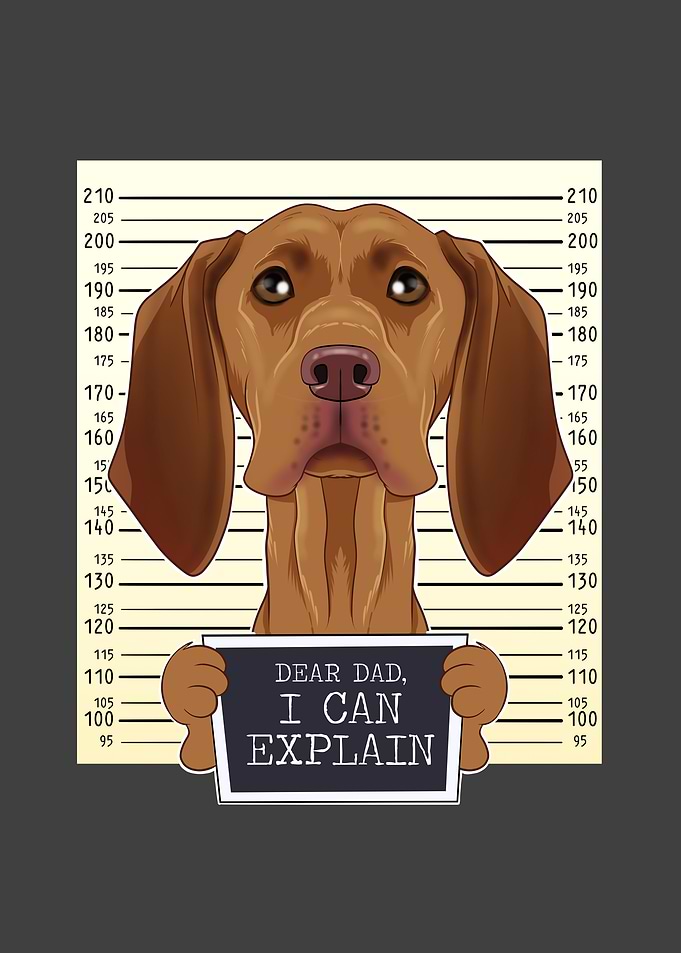 Vizsla Dog Dad Fathers Day