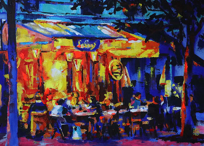 Night caf