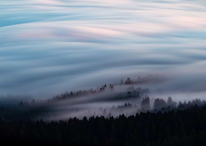 Mount Tamalpais Fog wave