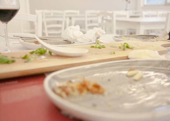 Dinner restaurant end left