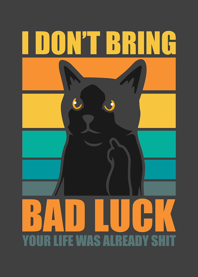 Superstition Black Cat
