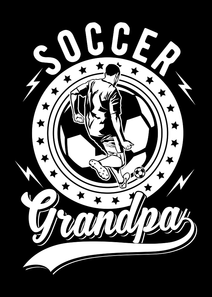Soccer Playing Grandpa