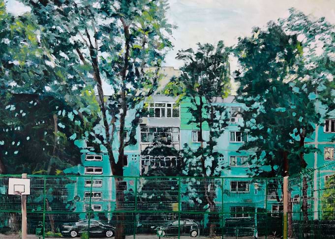 Turquoise Housing