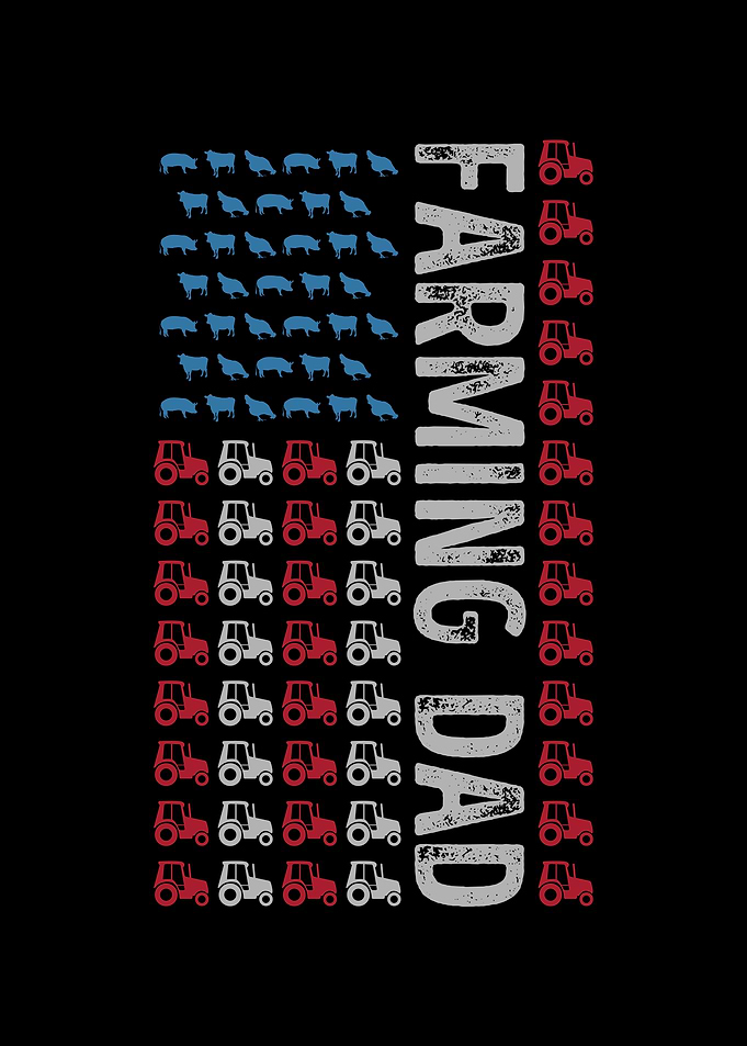 Farming Dad Tractor July