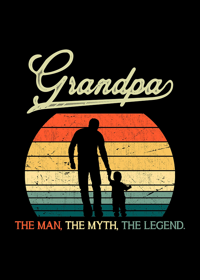 Grandpa Grandkid Father