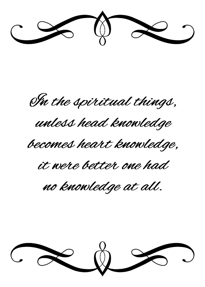 Heart Knowledge