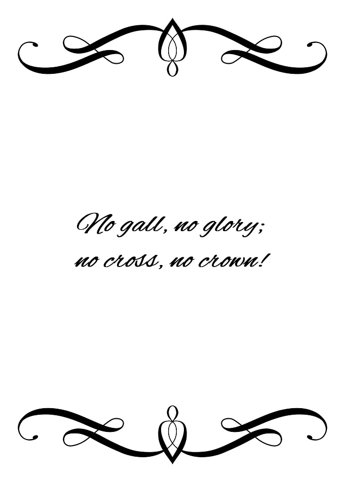 No Gall No Glory