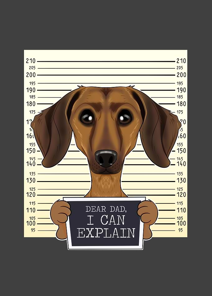 Dachshund Dog Dad