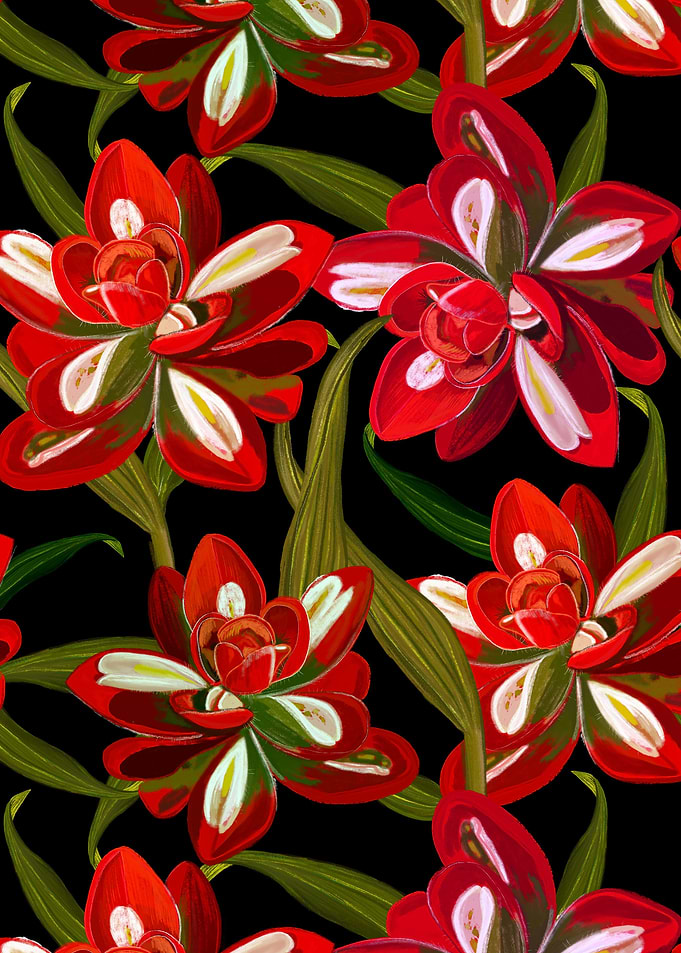 Paintbrush flower