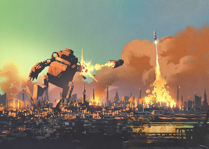 a machine to protect