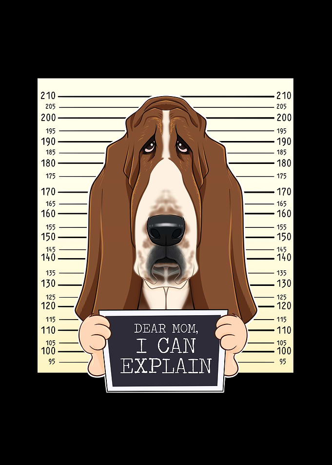 Basset Hound Dog Mom