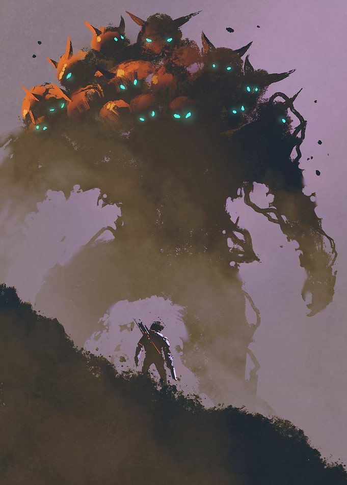 multiple headed creature