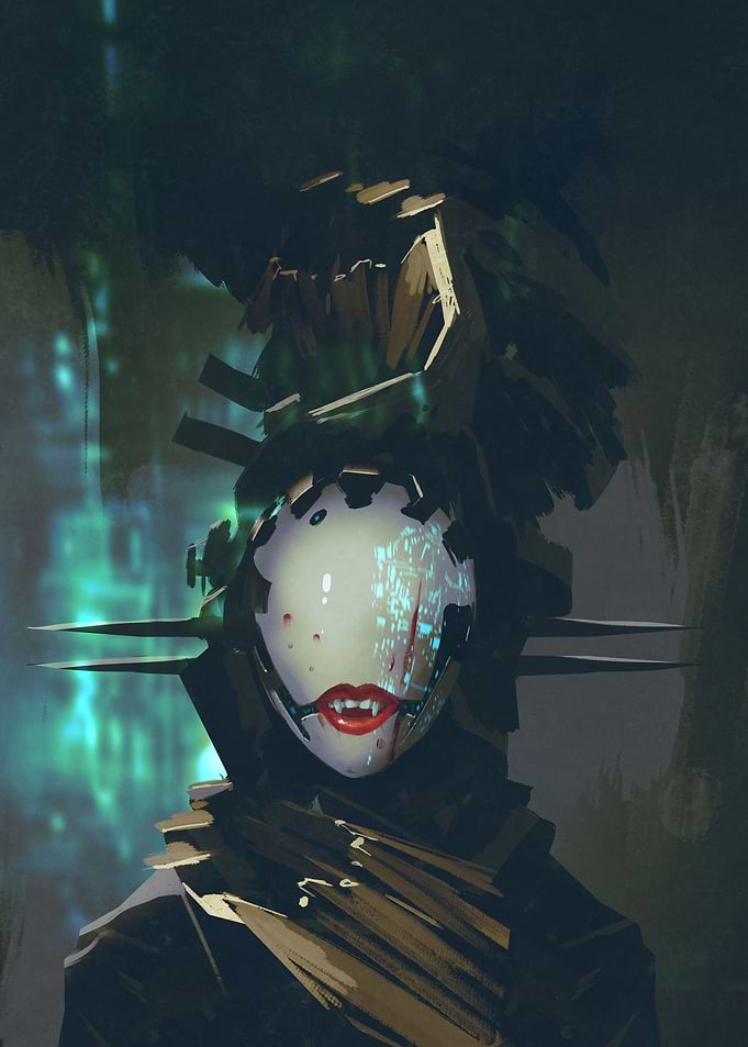 vampire robot