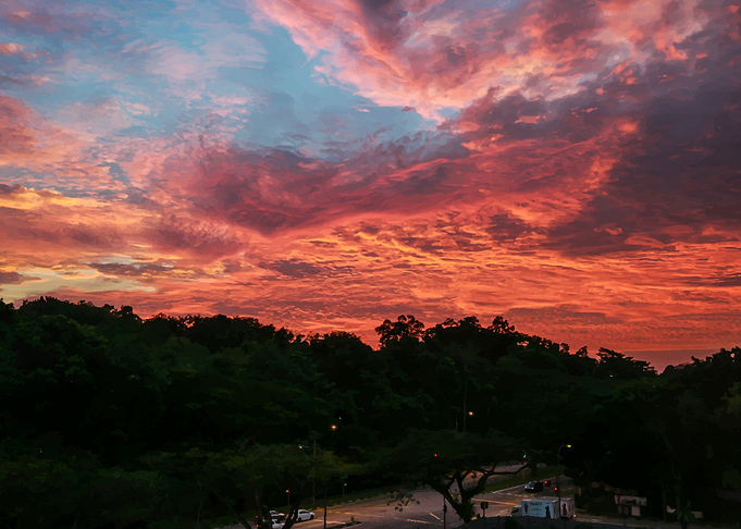 sunset