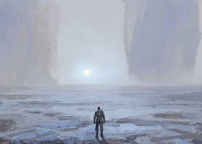 Alien landform