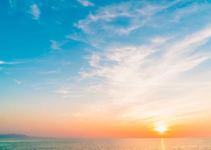 Landscape sky dusk beauty