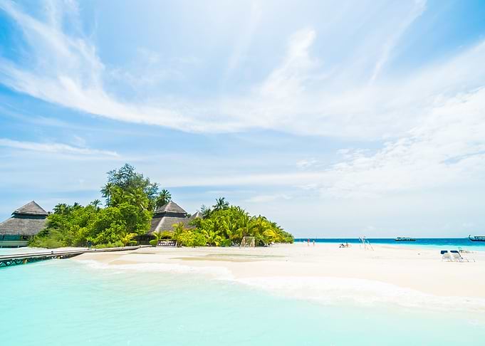 Maldives island