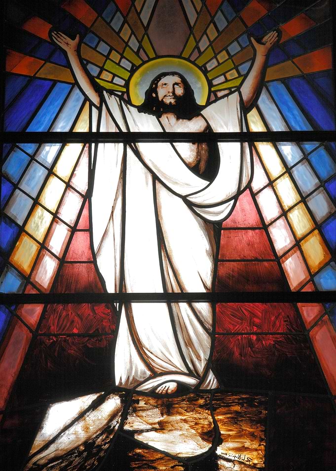 Stained glass window