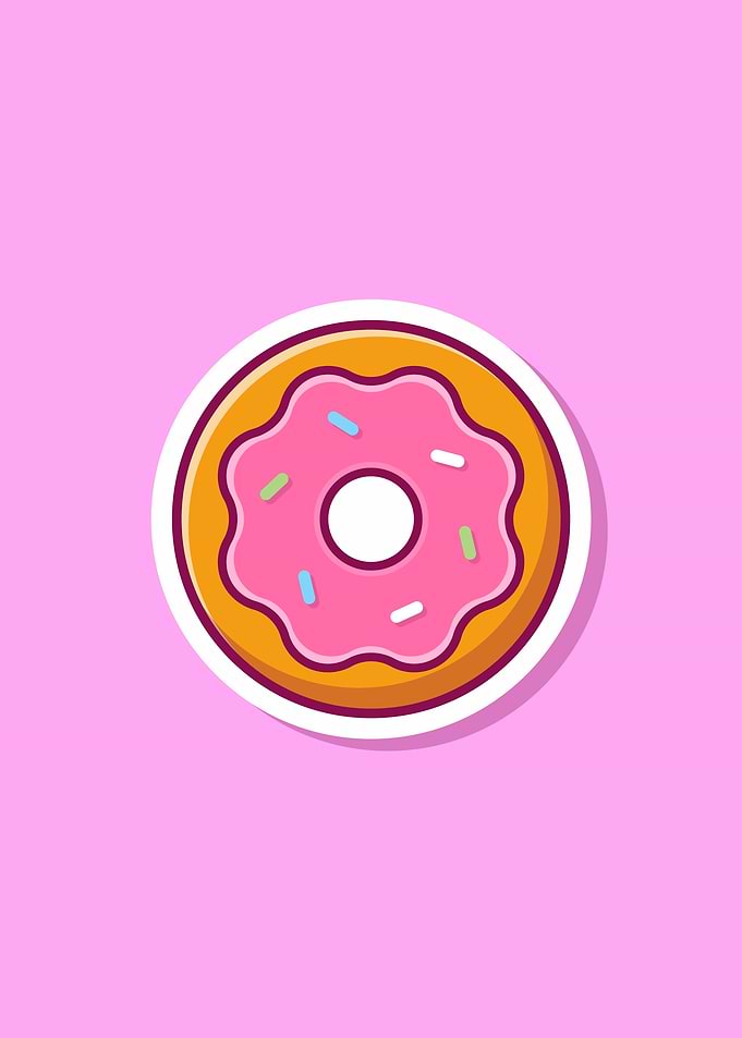 Doughnut Cartoon