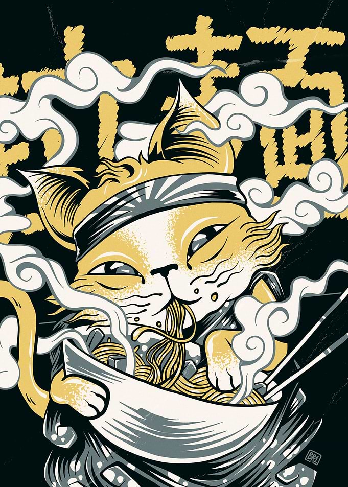 Ramen Cat
