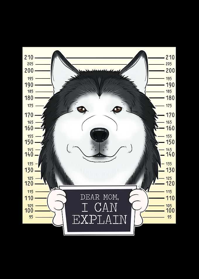 Siberian Husky Dog Mom