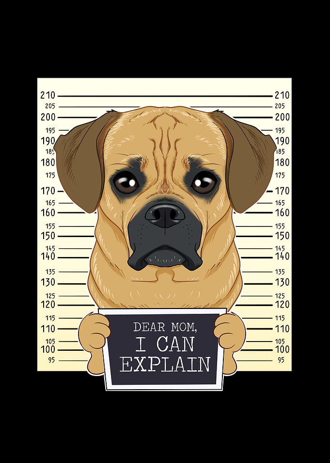 Puggle Dog Mom Mothers Day