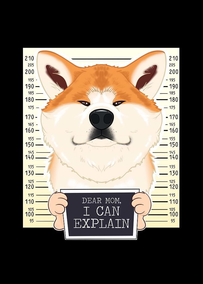 Akita Inu Dog Mom
