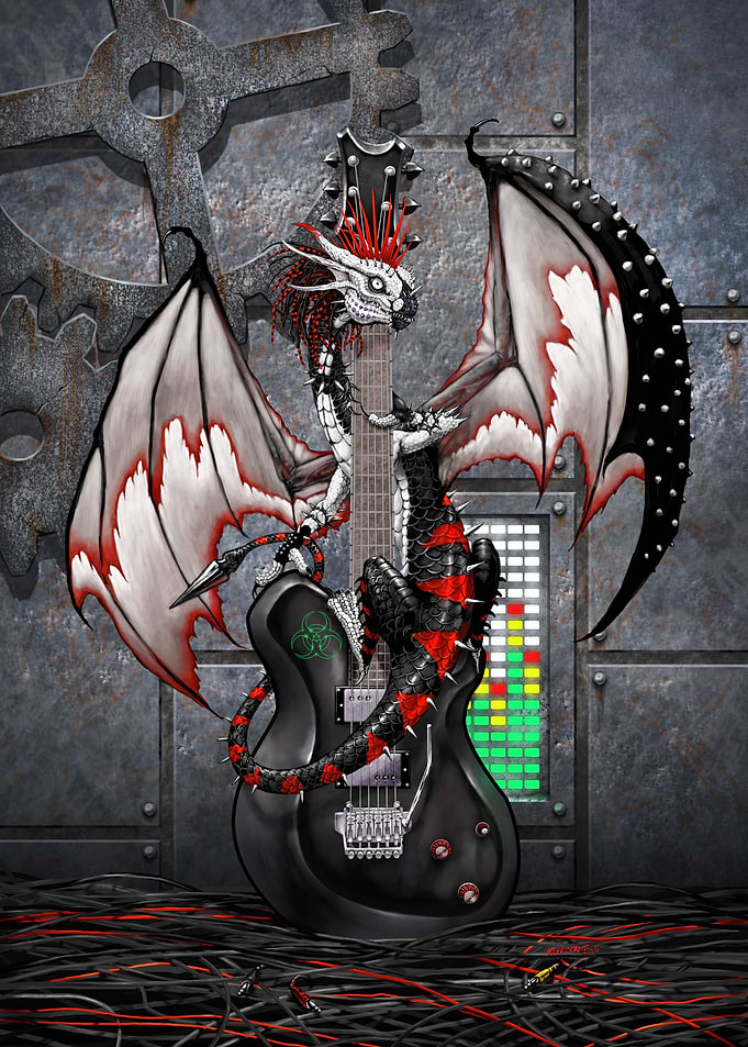 Tech N Dustrial Dragon