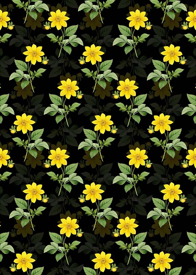 Dahlia Simplex Pattern