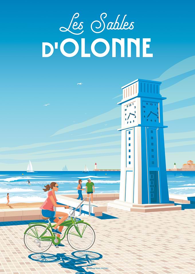 Les Sables Olonne Poster