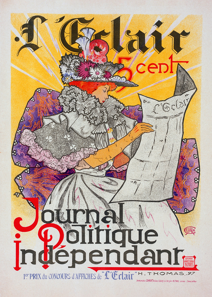 Newspaper Eclair