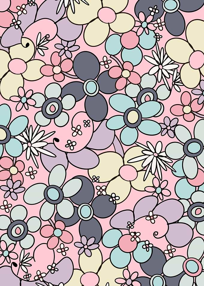 70s Retro Flower Glam 3