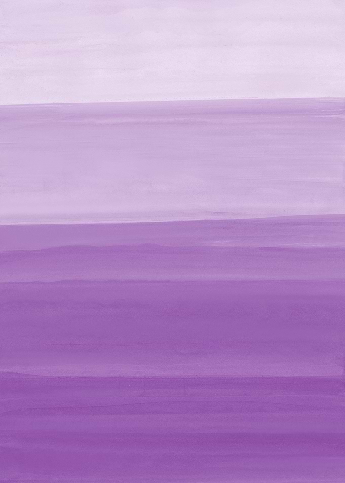 Touching Purple Watercolor