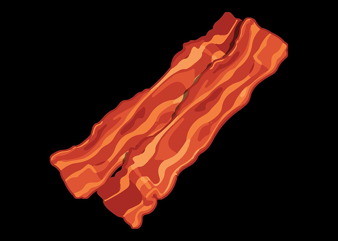 Bacon Meat Pork BBQ