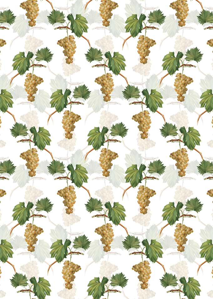 Floral Grape Vine Pattern