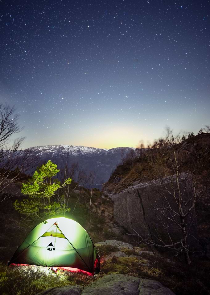 Camp for the night
