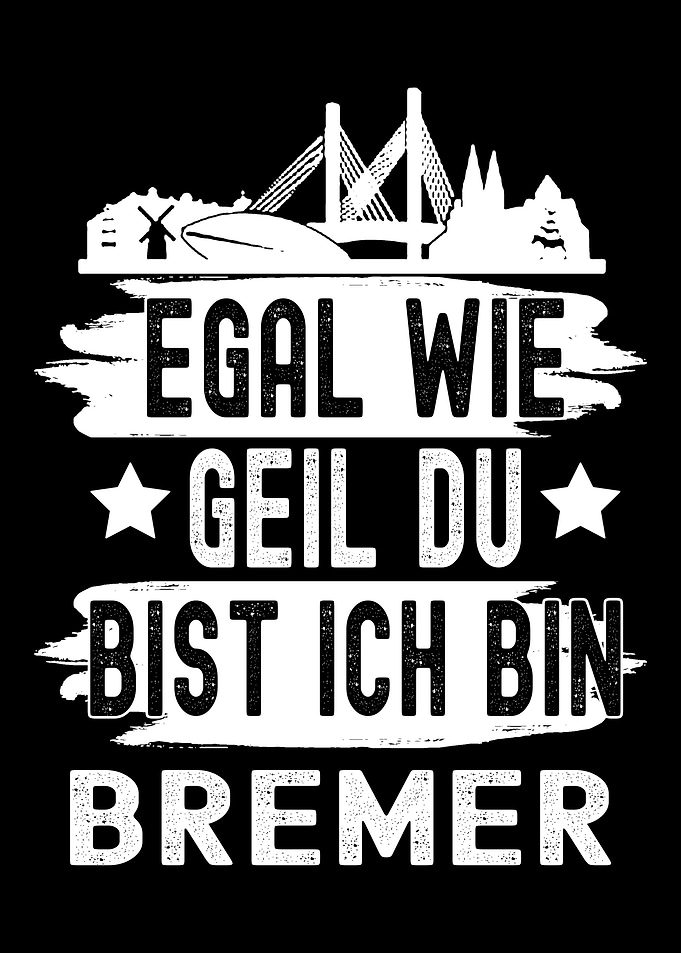 Bremen Weser skyline