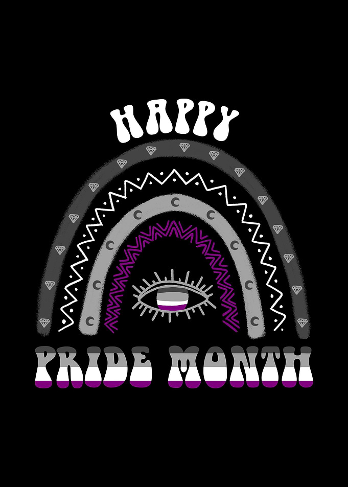 Happy Pride Month Asexual