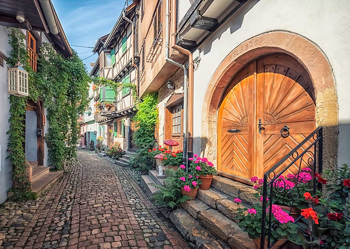Village In Alsace