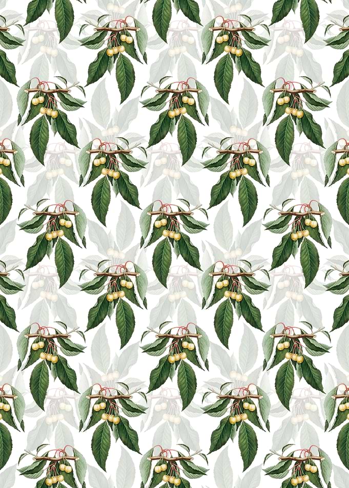 Floral Cherry Pattern