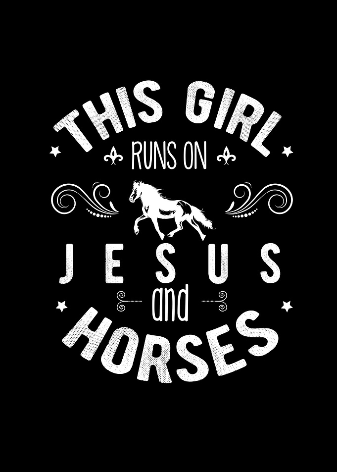 This Girl Runs On Jesus