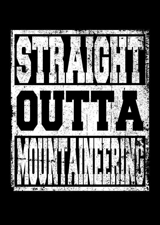 Mountaineering Saying